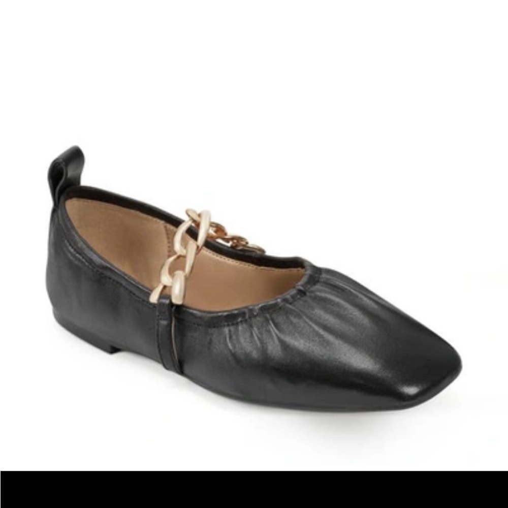 Aerosoles Ramen leather chain link ballet flat